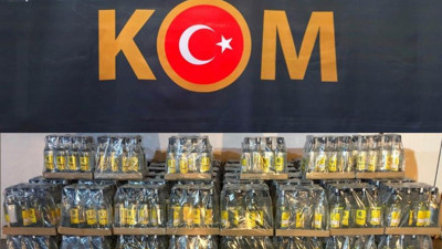 Marmaris'te ele geçirildi. Piyasa değeri 1 milyon