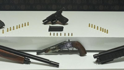 Silah kaçakçılarına operasyon: 9 gözaltı