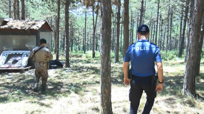 Kartal Aydos Ormanı'nda denetim