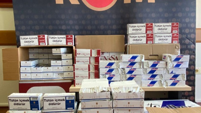 Sinop'ta 72 bin 60 makaron ele geçirildi