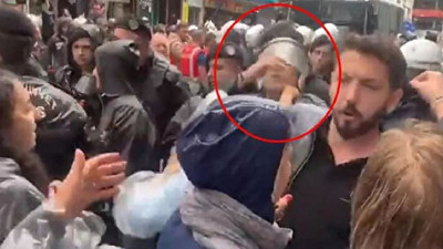 Polise yumruk atan vekil hakkında karar verildi