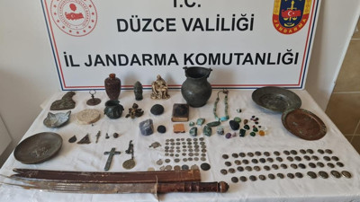 Tarihi eser kaçakçılarına operasyon
