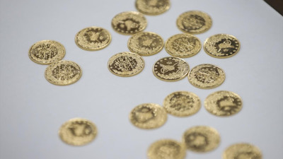 104 yıl sonra 'Reşat Altın' tekrar basılmaya başladı. Piyasaya sürüldü