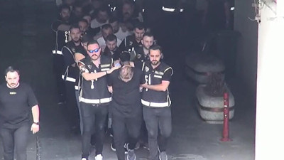 Sarallar operasyonunda ilk sevk edilen 31 şüpheliden 6'sı tutuklandı