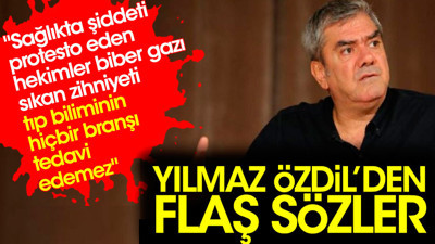 Yılmaz Özdil'den sağlıkçıların eylemine yaptırılan polis müdahalesine müthiş yorum