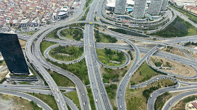 İstanbul'da helikopter destekli trafik denetimi