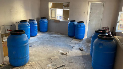 Van’da 5 bin 420 litre sahte içki ele geçirildi