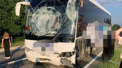 Kastamonu'da otobüs yolcuları ölümden döndü