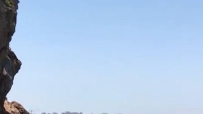 40 metrelik falezlerden atladı. Baygınlık geçiren genç ayılınca bakın ne söyledi