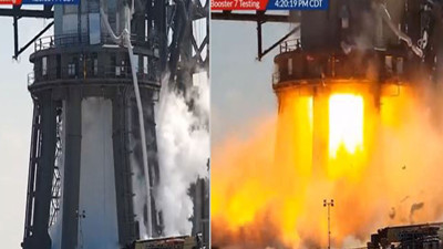 Elon Musk’ın Mars roketi böyle patladı