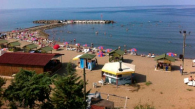 Halk plajında akılalmaz ölüm
