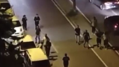 Bursa'da laf atma kavgası