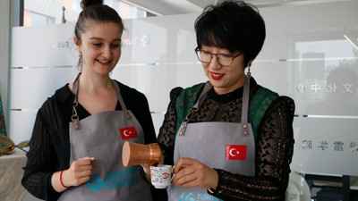 Türk kahvesi Pekin'de tanıtıldı