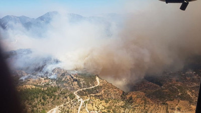 Datça’da orman yangını