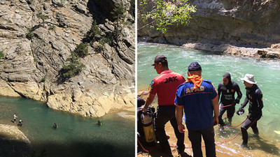 Kayseri'de ırmağa düşen çocuk kayboldu