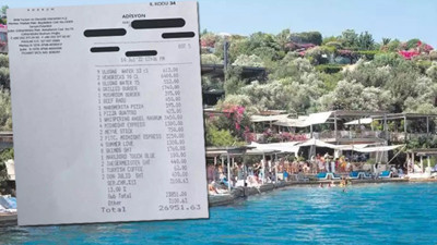 Bodrum’da tatilciye gelen bu hesap Miami'de bile gelmez. Maça Kızının adisyonu müşteriyi ispati sekizlisine çevirdi