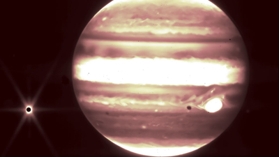 James Webb uydusu yakaladı: Jüpiter ve uydular tek fotoğrafta görüldü