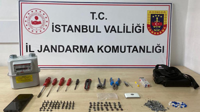 Sayaçlara müdahale eden 2 zanlı yakalandı