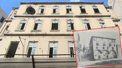 Tarihi Podesta Sarayı 121 Milyon TL’ye satılık. Yarısı Osmanlı yarısı Bizans Devri'nde inşa edildi