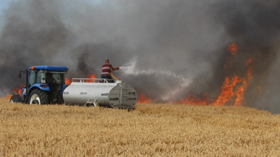 Buğday tarlalarını kim yakıyor. İşte bu soruya yanıt aranıyor