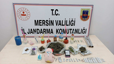 Mersin'de uyuşturucu operasyonu: 5 gözaltı