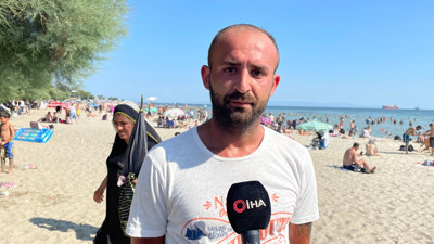 Cankurtaranı canından ediyorlardı. Vakaya müdahale eden cankurtaran döner bıçaklı saldırıya uğradı