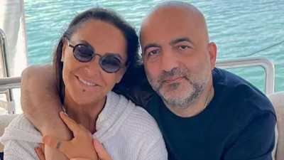 Hülya Avşar Mübariz Mansimov ile Ayvalık'ta buluştu