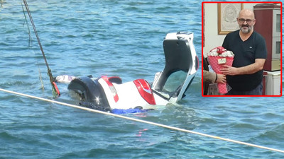 İstanbul’da ciple denize uçtular! İş insanı öldü, oğlu sağ kurtuldu….