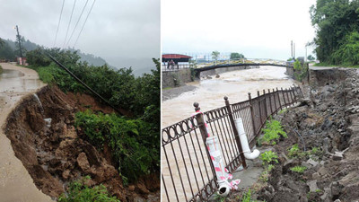Ordu'da 2 günde 304 noktada heyelan