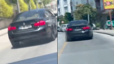 Drift yaptı, ehliyetine el konuldu! 9 bin 125 lira ceza kesildi...