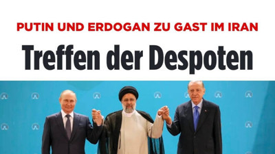 Alman basınından tepki çeken başlık | 'Despotların buluşması' dediler | Kıskandılar