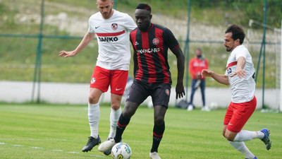 Karagümrüklü Diagne ayağının tozuyla gol attı