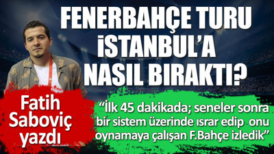 Fenerbahçe Lucescu duvarını nasıl aşamadı