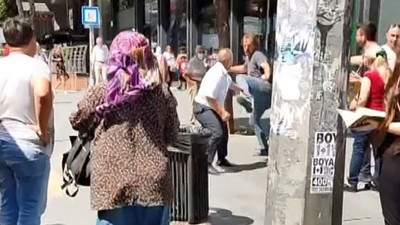 Şişli'de otobüs şoförlerinin ‘yol verme’ kavgası