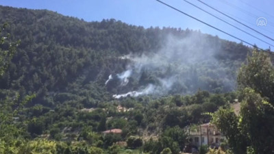 Karaman'da orman yangını