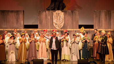 İstanbul Opera Festivali'nde Tosca operası sahnelendi