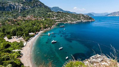Marmaris’in en güzel koyları ranta açıldı