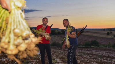 Taşköprü sarımsağı için gece nöbeti