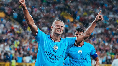 Erling Haaland ilk golünü Bayern Münih'e attı