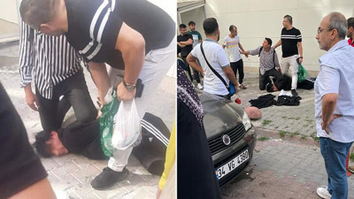 Husumetli olduğu evli çifti çarşaf giyerek takip etti ardından silahla vurdu