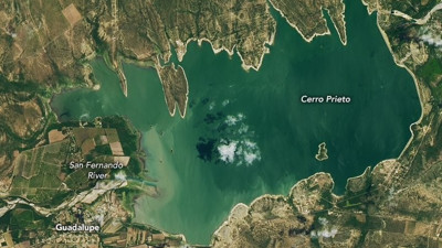 NASA Meksika'daki kuraklığı uzaydan fotoğrafladı