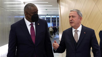 Bakan Akar, ABD'li mevkidaşı ile görüştü (25 Temmuz 2022)