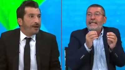 Ünlü sunucu Serkan Yetkin'i Cem Dizdar çıldırttı. Programda gergin anlar