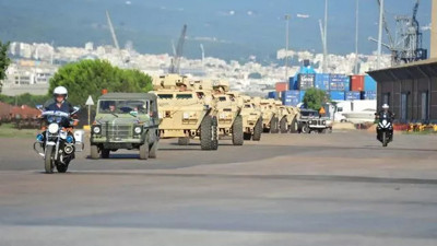 ABD'den Yunanistan'a yeni zırhlı araçlar. Selanik'te görüntülendi