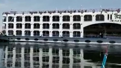 Yolcu gemisi Nil Nehri'nde kontrolden çıktı