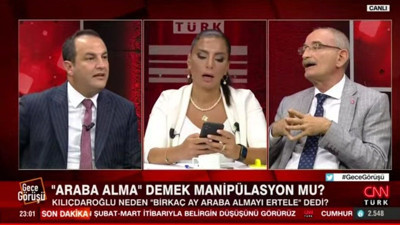 CNN Türk canlı yayınında "Yalaka" tartışması. Hande Fırat “biz yalaka değiliz” dedi yandaş yazar Emin Pazarcı ‘kendi adına konuş’ diyerek tepki gösterdi