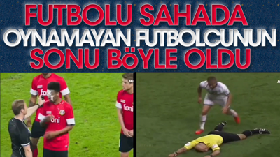 Futbolu sahada oynamayan futbolcular cezalarını böyle buldu