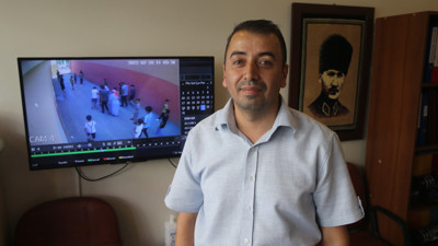 Boğazına madeni para kaçan öğrenciyi okul müdürü kurtardı