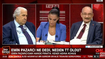 Emin Pazarcı sözleri için cımbızladılar dedi. Kendi adına konu demişti. İyi de hepsi 3 kelime cımbız bunun neresinde
