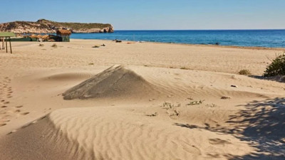 Dünya mirası Patara'dan çaldıkları kumu ihaleyle geri aldılar